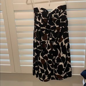 Strapless dress from White House black market